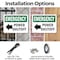 Signmission Power Shutoff (Left Arrow) With Symbol, 24 in W x Rectangle, Plastic OS-2PACK-EM-P-1824-L-10408 - alternate 5